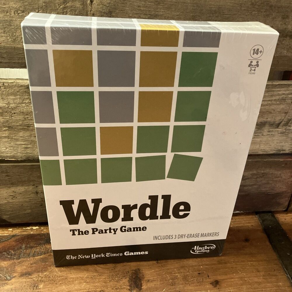 Wordle The Party Game - Board Game New York Times by Hasbro - Brand New SEALED